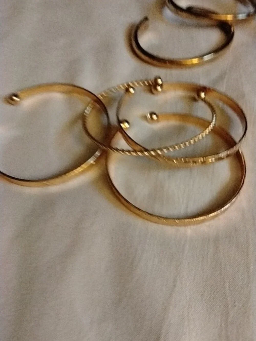 Pulsar Gold-Tone Women's Bracelet Watch with Assorted Gold Bangles